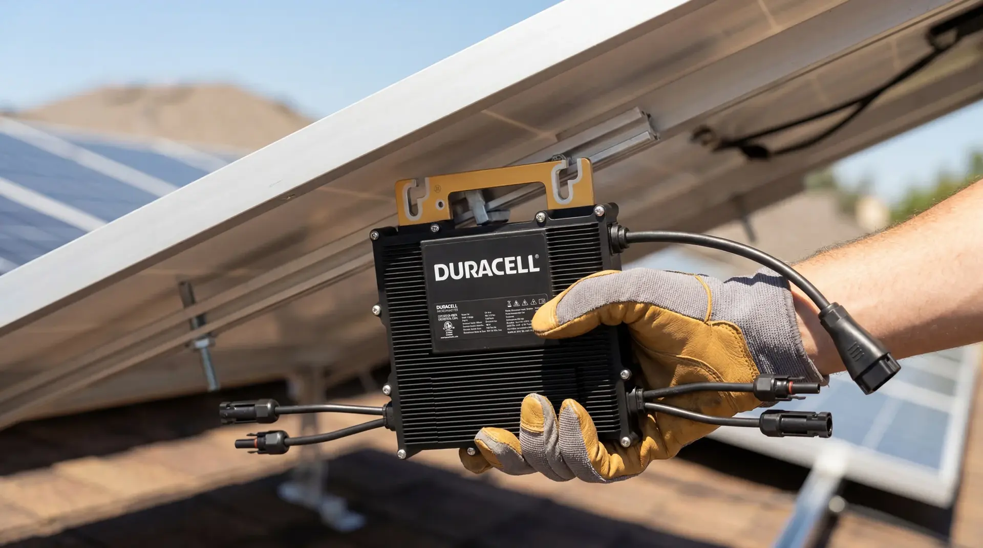 Duracell Max Hybrid battery modules and integrated hybrid inverter, SOLRITE Energy
